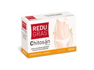 Redugras Chitosán 60comp - Reduce grasa corporal con Deiters