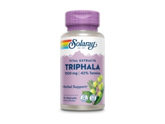 Triphala 90cáps - Apoya tu digestión y bienestar | Solaray