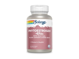 Phytoestrogen Plus EFAs - Alivio PMS y Regulación Hormonal | Solaray