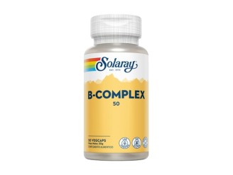 B Complex 50mg - Apoyo Nutricional en Estrés | Solaray