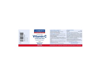 Ácido Ascórbico 250g - Suplemento de Vitamina C en Polvo | Lamberts