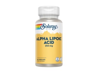 Ácido Alfa-Lipoico 250mg - Potente Antioxidante Solaray