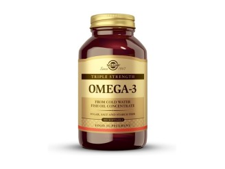 Omega 3 Triple Estren 100cap - Salud del Corazón | Solgar