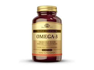Omega 3 Triple Concentración 50cap - Salud del Corazón | Solgar