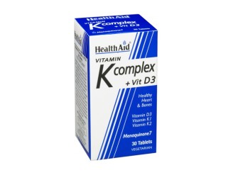 Vitamina K Complex con Vit D3 para Huesos Sanos - Health Aid