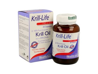Krill Life 60cap - Omega 3 Esencial para Salud Cardiovascular - Health Aid