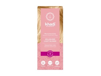 Tinte Vegetal Rubio Claro 100g - Color Natural y Brillante | Khadi