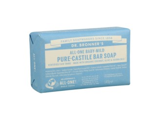Jabón Natural para Bebés 140g - Suave y Ecológico | Dr. Bronner's