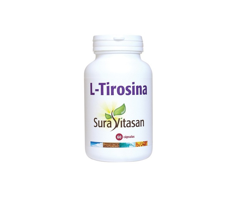 L-Tirosina 60 cápsulas de 500mg Sura Vitasan