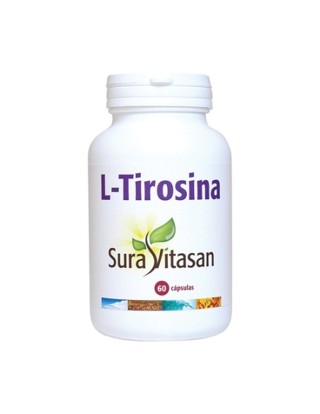 L-Tirosina 60 cápsulas de 500mg Sura Vitasan L-Tirosina 60 cápsulas de 500mg Sura Vitasan