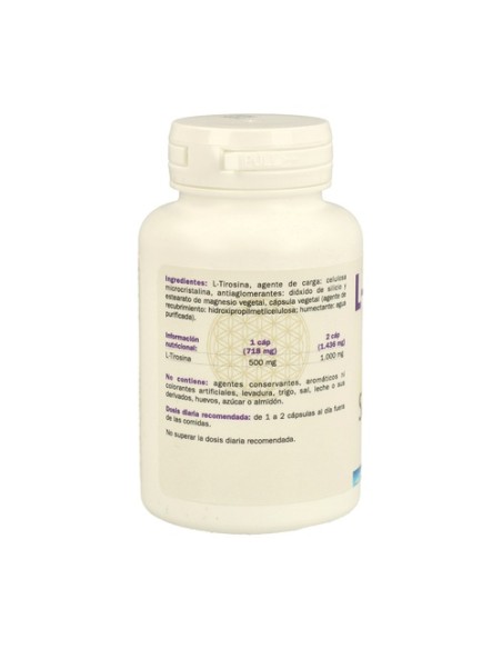 L-Tirosina 60 cápsulas de 500mg Sura Vitasan L-Tirosina 60 cápsulas de 500mg Sura Vitasan