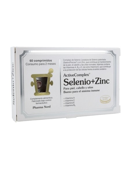 Activecomplex Selenio y Zinc 60 comprimidos Pharma Nord Activecomplex Selenio y Zinc 60 comprimidos Pharma Nord