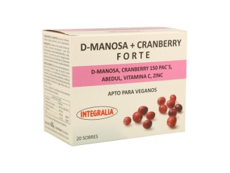 D-Manosa + Cranberry Forte: Antioxidantes y Vitaminas - Integralia