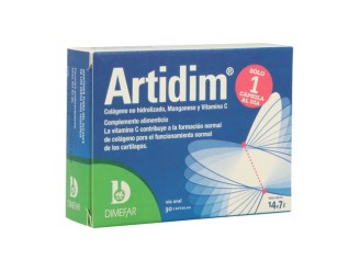 Artidim 30cap de Dimefar: Colágeno y Manganeso para Articulaciones