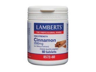 Canela 2500mg Lamberts - Beneficios y Propiedades Naturales