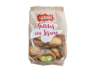 Galletas de Sésamo Bio 250g Sanavi - Deliciosas y Crujientes