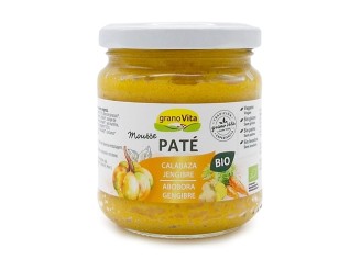 Paté Mousse Calabaza Jengibre Bio 175g - Granovita Delicioso