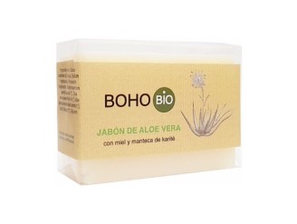 Jabón Aloe Miel Karité Bio 100g - Hidratación Natural | Boho
