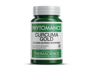 Cúrcuma Gold 30 cápsulas: Biodisponibilidad Mejorada - Therascience