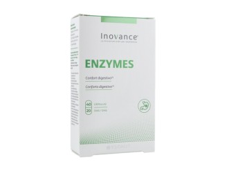 Enzymes 40cap Inovance: Digestión Eficiente de Macronutrientes