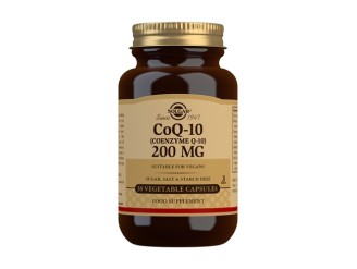 Coenzima Q10 200mg Vegana - Complemento Energizante Solgar