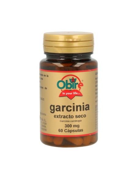 Garcinia Cambogia (Ext. seco) 60 cápsulas de 300mg Obire