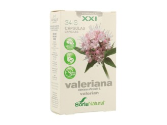 Valeriana 30 cápsulas de liberación prolongada - Soria Natural