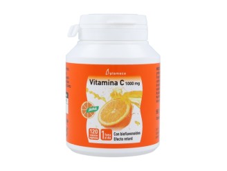 Vitamina C 1000mg con Bioflavonoides - Plameca, Máxima Absorción