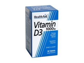 Vitamina D3 1000 UI - Refuerza tu salud ósea | Health Aid