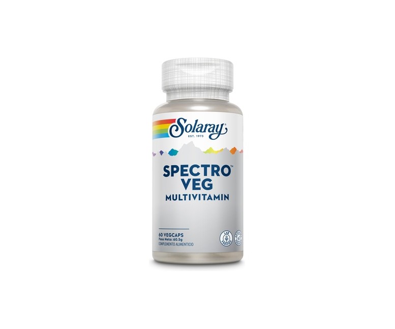 Spectro Multi-vita-min 60 cápsulas vegetales Solaray