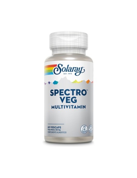 Spectro Multi-vita-min 60 cápsulas vegetales Solaray Spectro Multi-vita-min 60 cápsulas vegetales Solaray