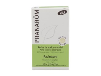 Ravintsara 60 MiniCaps Bio - Aceite Esencial Natural Pranarom