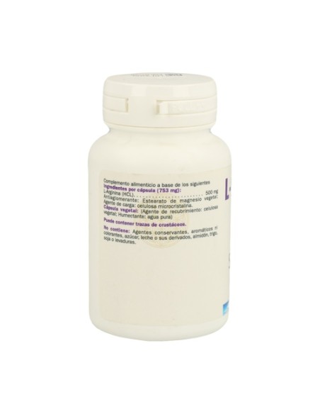 L-Arginina 50 cápsulas de 500mg Sura Vitasan