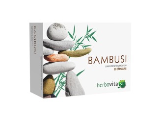 Bambusi 60cap: Fortalece huesos y piel - Herbovita