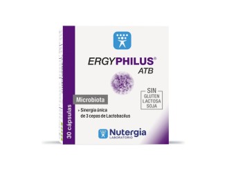 Ergyphilus ATB: Lactobacilos y Vitamina B3 para tu salud intestinal - Nutergia