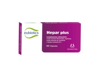Hepar Plus 60cap Eubiotics | Apoya tu salud hepática y digestiva