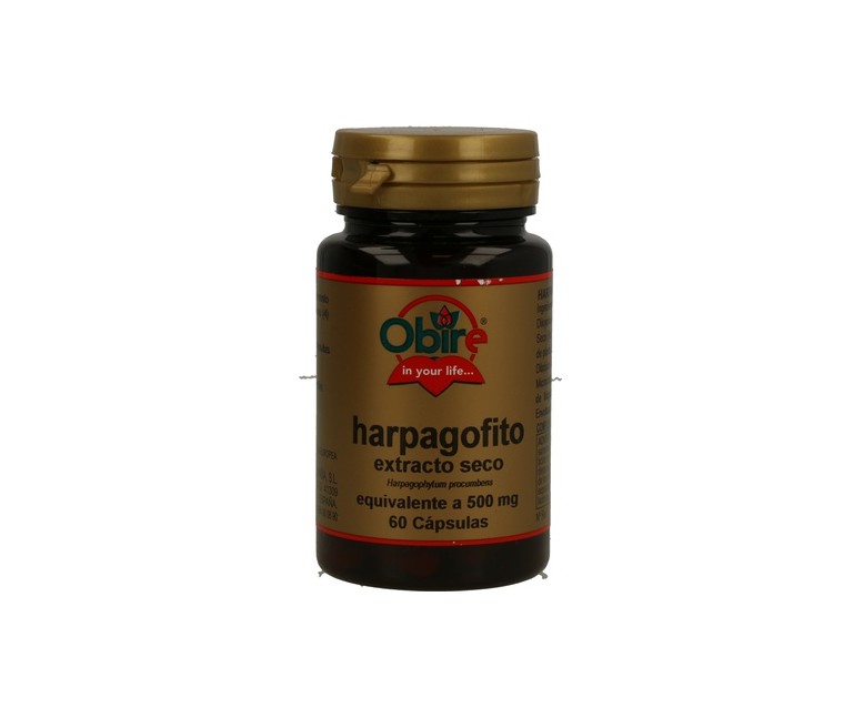 Harpagofito (Ext seco) 60 cápsulas de 500mg Obire