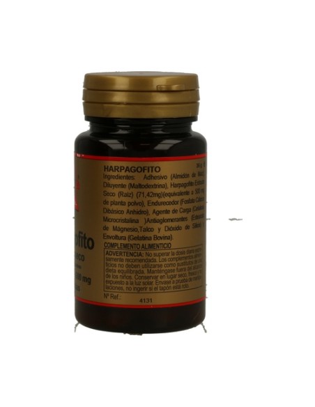 Harpagofito (Ext seco) 60 cápsulas de 500mg Obire Harpagofito (Ext seco) 60 cápsulas de 500mg Obire