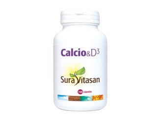 Calcio D3 150 cápsulas para huesos fuertes - Sura Vitasan
