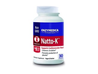 Natto-K 30vcaps: Enzimas Veganas para Mejorar la Salud - Enzymedica