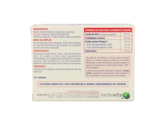 Krill 3: Suplemento Omega 3 de Alta Asimilación - Herbovita