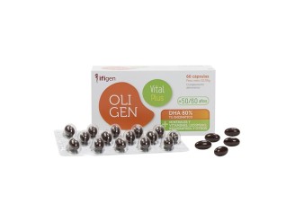 Oligen Vital Plus 60cap: DHA y EPA para salud cardiovascular - Ifigen