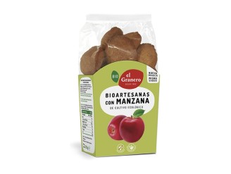 Galletas Artesanas de Manzana Bio 250g - Delicia Natural El Granero