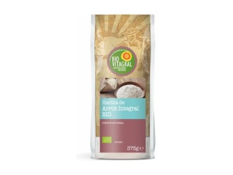 Harina de Arroz Integral Sin Gluten 375g | BioVitagral