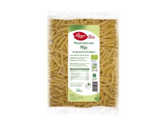 Macarrones de Mijo Bio 500g - Enriquecidos en Vitaminas | El Granero