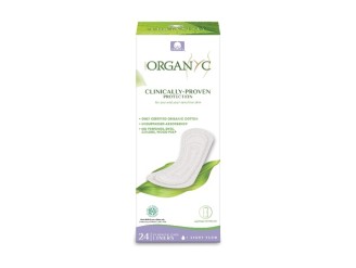 Salvaslips ultrafino Organyc: algodón orgánico hipoalergénico