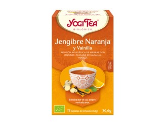 Infusión ayurvédica Jengibre, Naranja y Vainilla