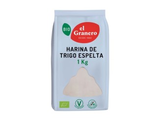 Harina Espelta Blanca 1kg Bio - Ideal para Panes y Rebozados | El Granero
