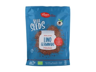 Lino Germinado 200g Bio | Semillas Molidas Vitaseeds Sin Gluten