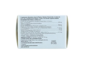Lipicol 60cap: Controla lípidos y tensión arterial - Golden Green